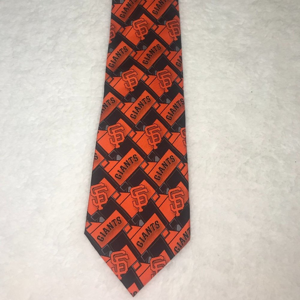 San Francisco Giants silk tie MLB